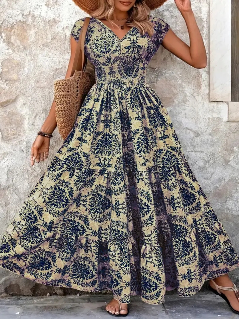 Women long boho dresses - TikTok Shop