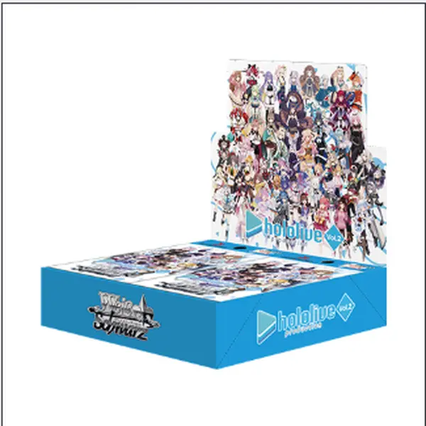 Weiss Schwarz Sealed Booster Pack - Hololive Production Vol.2 Japanese Trading Card Pack for Vtuber Collectors, Card Collecting Hobby, Sealed Pack, Weiss Schwartz