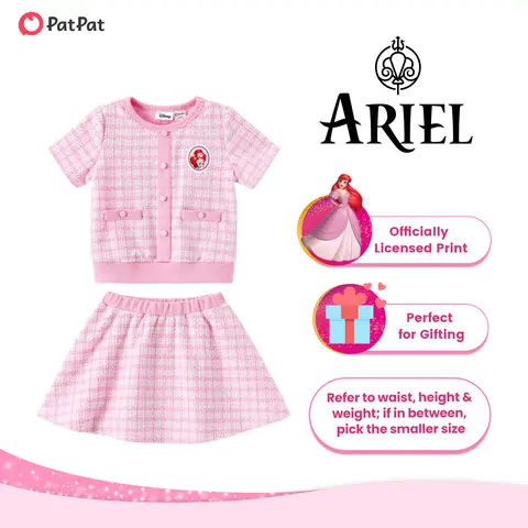 PatPat Toddler Girls' Crew Neck Princess Print Tutu Sundress - Toddler Dresses with Soft Stretchy 98% Polyester 2% Spandex Fabric, Adjustable Straps, 3 Years Casual Party Outfit (Live Auction)