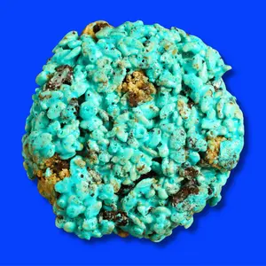 Goooey Blue Cookie Monster Krispy Treat Goooey Blue Cookie Monster Krispy Treat