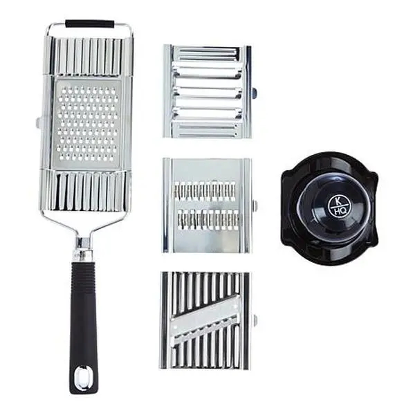 Kitchen HQ 6-piece Stainless Multi Slicer Grater