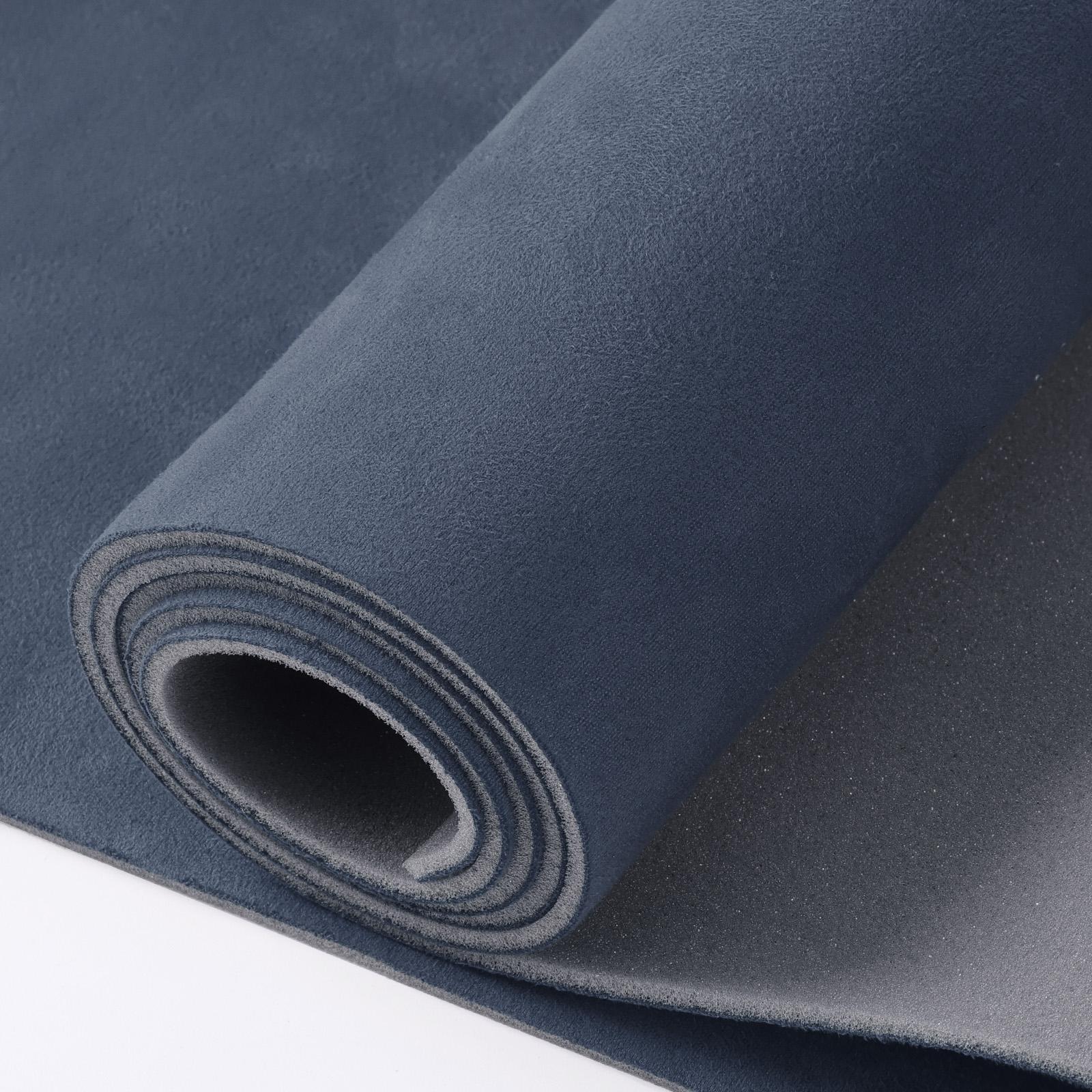 Suede Headliner 3mm Foam Fabric By Yard Ceiling with Backing Synthetic Upholstery Auto Car Roof Door Panels Liner Repair Replacement Boat Interior Refurbishment Renovation Trunk Dashboard  Durable Material
