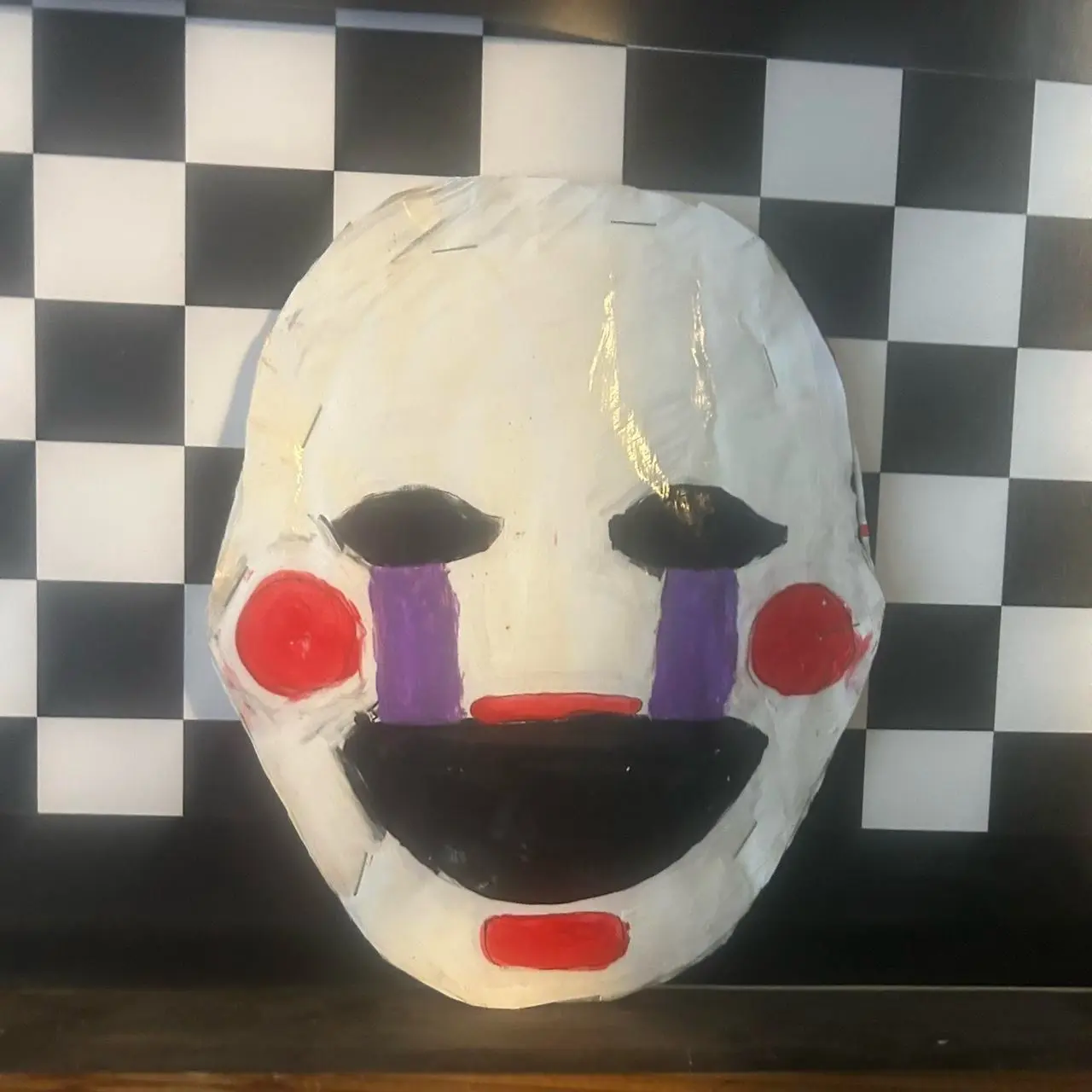 Puppet Cosplay prop mask FNAF cosplay prop
