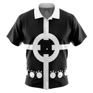 Bartholomew Kuma One Piece Button Up Hawaiian Shirt | Cool Summer Ape Anime Vibes for Men & Fans for adults and children