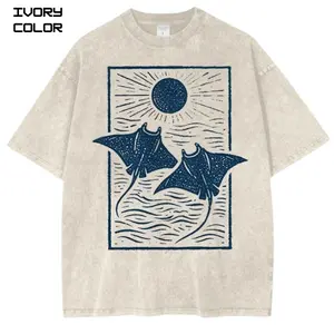 Manta Ray Linocut Shirt Respect the Locals Shark Graphic T-Shirt, Stingray Shark  Summer Shirt, Ocean Unisex shirt, cotton crewneck shirt, Trending, Viral Gift For Him and Her