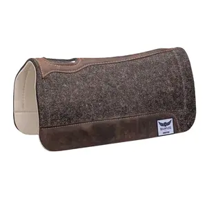 Cactus Saddlery 1" Relentless Ortho Wool Felt Saddle Pad- 31" X 32"