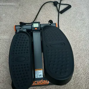 Easy-to-Use  Stepper with Low-Impact Foot Pads