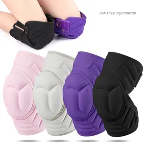 1PCS Knee Pads Compression Leg Sleeve Knee Brace Sleeve Thickening Anti-Collision Sponge Thick EVA Foam Padding for Basketball, Football & Volleyball Hiking Wrestling Protector Gear Knee Wrap