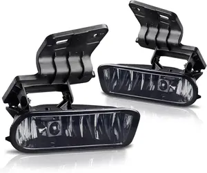 YITAMOTOR Fog Lights Compatible with 1999-2002 Chevy Silverado/2000-2006 Suburban/2000-2006 Chevy Tahoe 880 12V 27W Bulbs