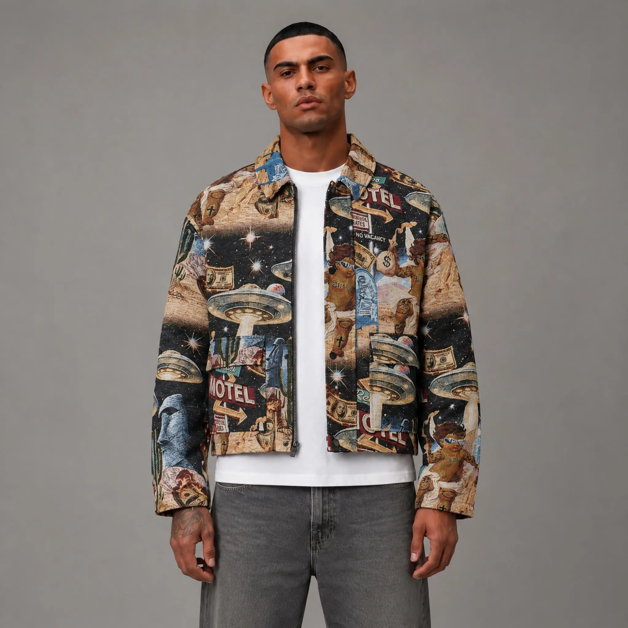 Space Desert Tapestry Jacket
