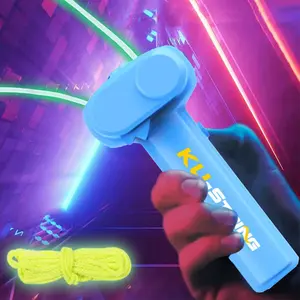 Classic Rope Launcher Toy, Perfect for Kids & Adults - Fly a String Loop in The Air for Endless Tricks & Fun, Wonderment Awaits, Fidget Toy