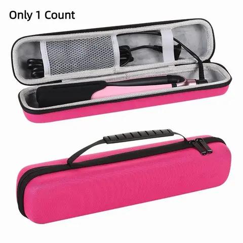 Hard Travel Bag for Hair Straightener Styling Curling Styler, 1 Count Waterproof & Drop-proof Hair Straightener Travel Case, Sports Storage Bag for Vacation