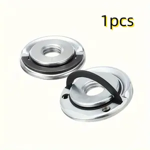 Angle grinding tool flange nut, 1 piece 5/8 inch-11, M10/M14 quick clamping nut, angle grinding tool flange locking nut, for replacing and fixing the cutting disc electric tool accessorie