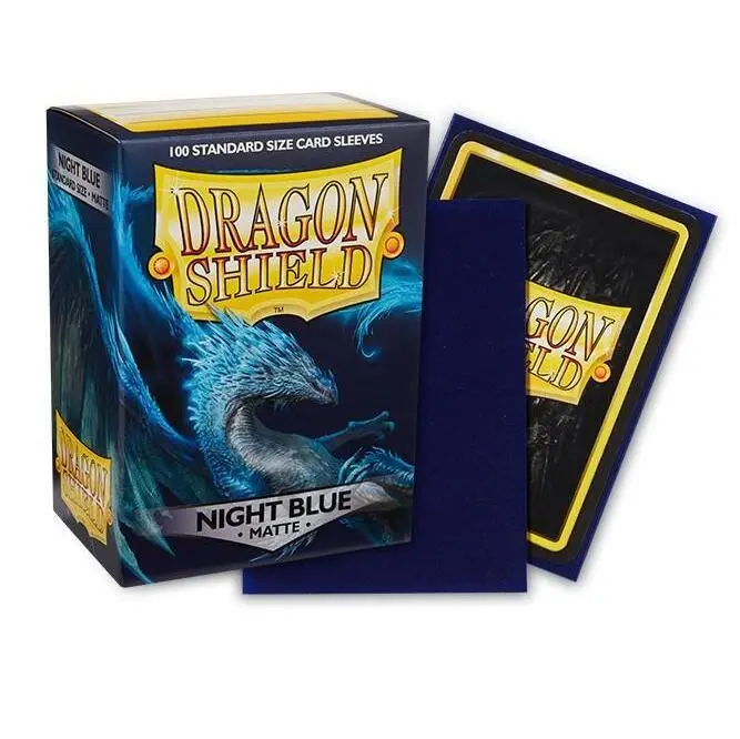 Dragon Shield Sleeves: Standard Matte - Night Blue 100CT