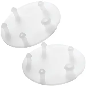 American Standard Toilet Flapper Replacement 3 Inch Silicone Seal Gasket 2 Pack for PlusEstate Heritage High Efficiency Models