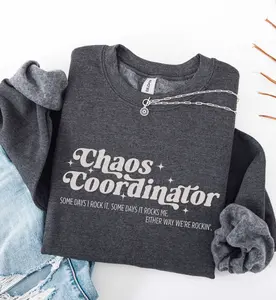 Chaos Coordinator Retro T-Shirt / Sweatshirt / Hoodie , ESE Teacher shirt ,  Special Education Staff, Sped Graduation Gift Cotton Short Sleeve