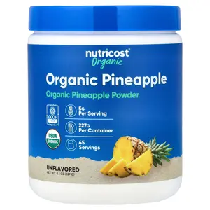 Nutricost Organic Pineapple Powder, Unflavored, 8.1 oz (227 g)