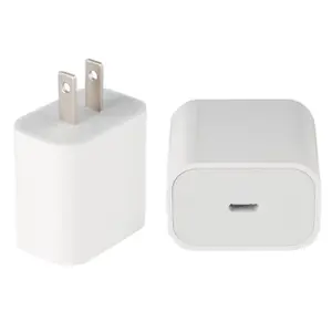 USB-C 20W Power Adapter Charger for iPhone 11 to 14 Series/ SE (2020)/ iPad (High Quality Retail Package) - White Charging Game