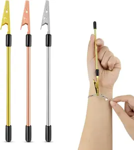 3Pcs Bracelet Helper Tool, Quick Release Fastening Helpers Tool Hooks for Jewelry, Watch, Chain Bracelet Wearing - Easy to Put on Yourself - with Non-Slip Rubber Tips