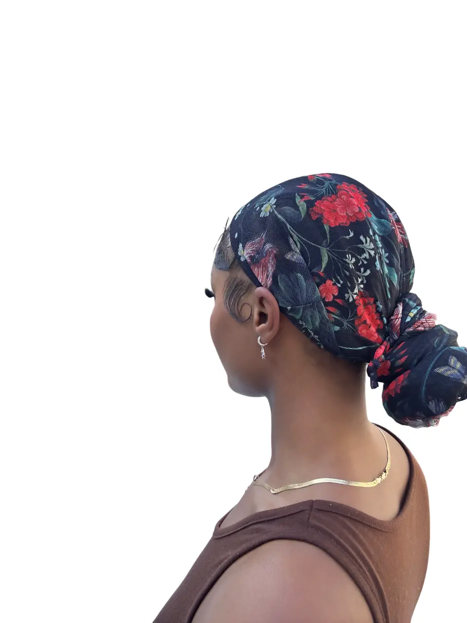 Hairweave Sleeve – Black Orchid – Lightweight, Semi-Sheer & Breathable Mesh for Small to Medium Locs & Braids – Durable, Fashionable Design