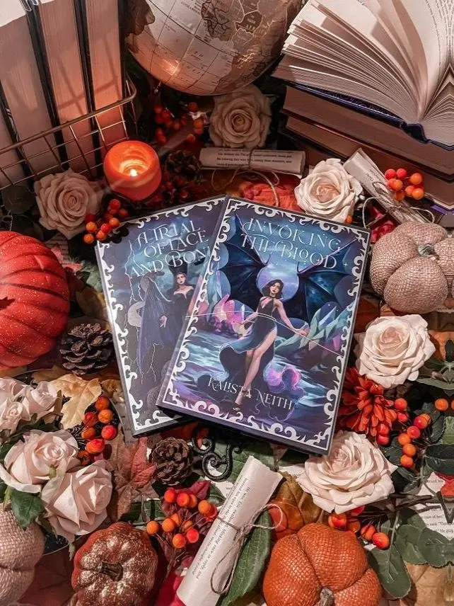 Luna & Lore Editions of "Of Chaos and Darkness" by Kalista Neith- Perfect Set of Books 1 & 2