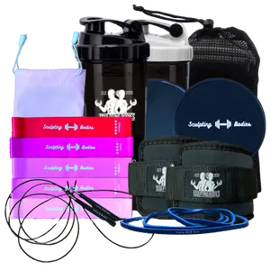 At Home Fitness Equipment Bundle for Full Body Workouts - 7 Items Included home gym home gym strength training