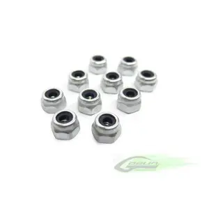SAB Metric hex locknut Nuts M3 H4(10pcs) - Goblin 500/570/630/700/770 [HC206-S]