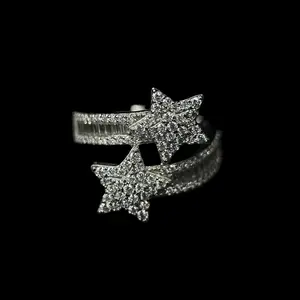 VVS Baguette Shooting Star Ring