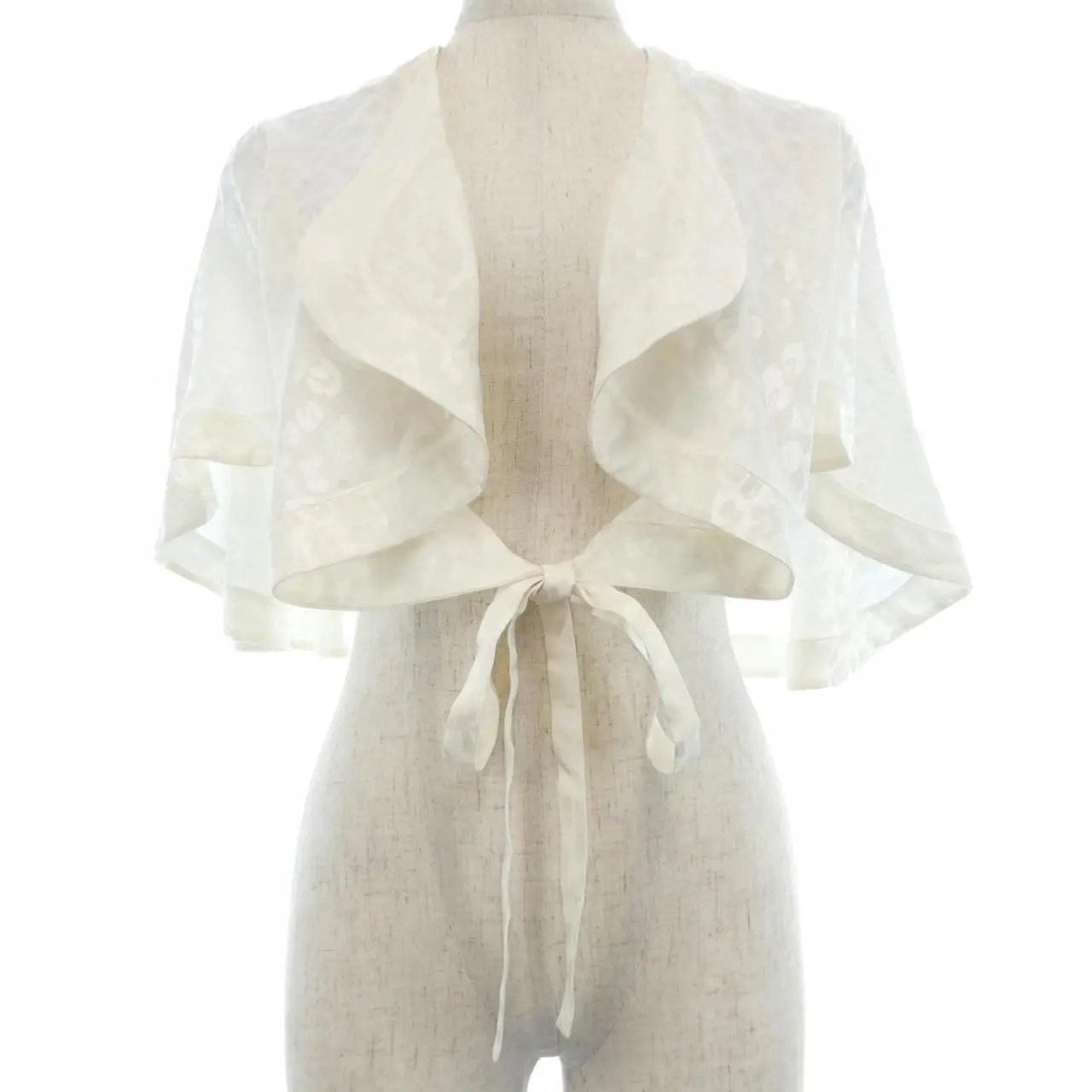 Pre-owned CHANEL Silk Small Leather Goods Cape
