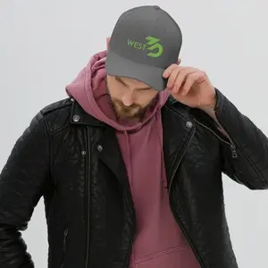 West3D Closed Back Structured Cap - FlexFit - Grey