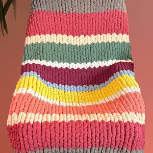 QNA Earth Goddess Chenille Throw
