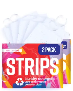 STRIPS Unscented Laundry Detergent Sheets (2-Pack) STRIPS Unscented Laundry Detergent Sheets (2-Pack)