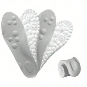 4D Insoles - 4D Cloud Technology Insole - Super Soft, Ultra Comfort Insoles, 4D Sports Shoes Insoles, Acupoint Massage Insole for Foot