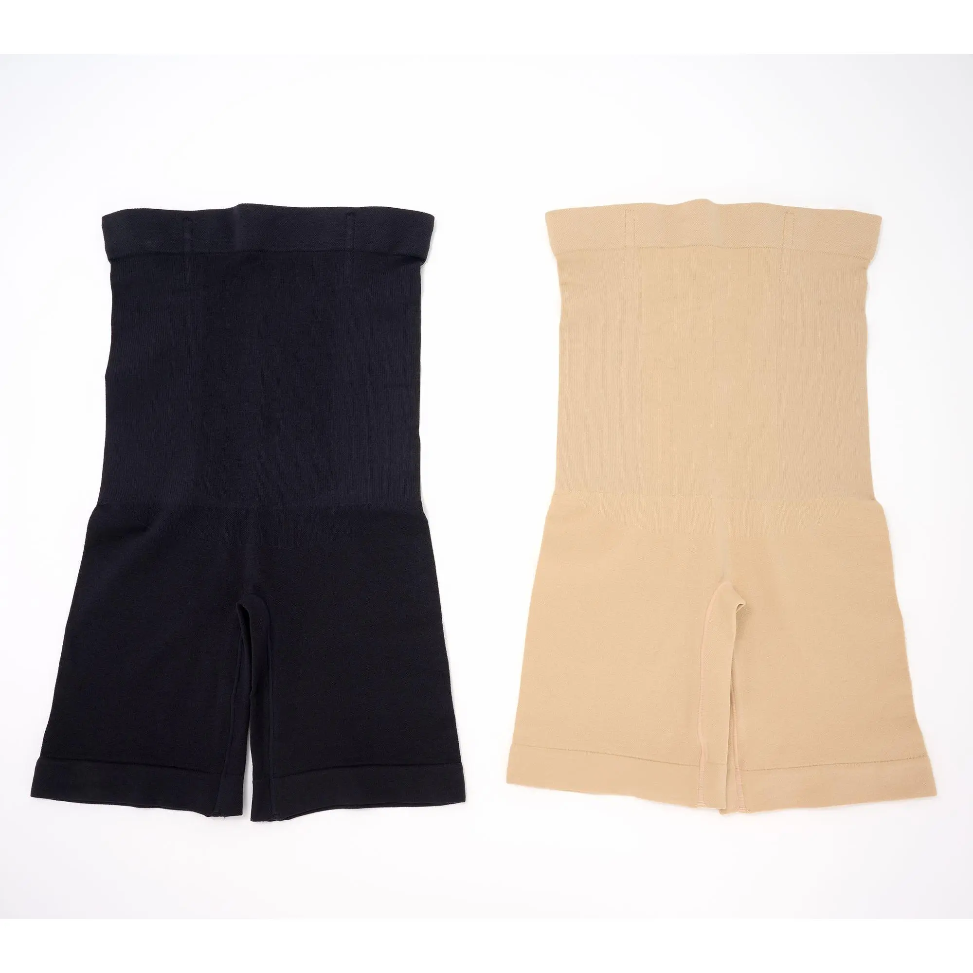 Shapermint Essentials High Waisted Shaper Short Set of 2 Shapermint Essentials High Waisted Shaper Short Set of 2
