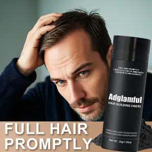 Hair Building Fiber Bottle Physically enhances hair appearance for instantly thicker, fuller looking hair