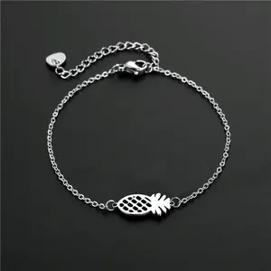 Stainless Steel Pineapple Bracelet