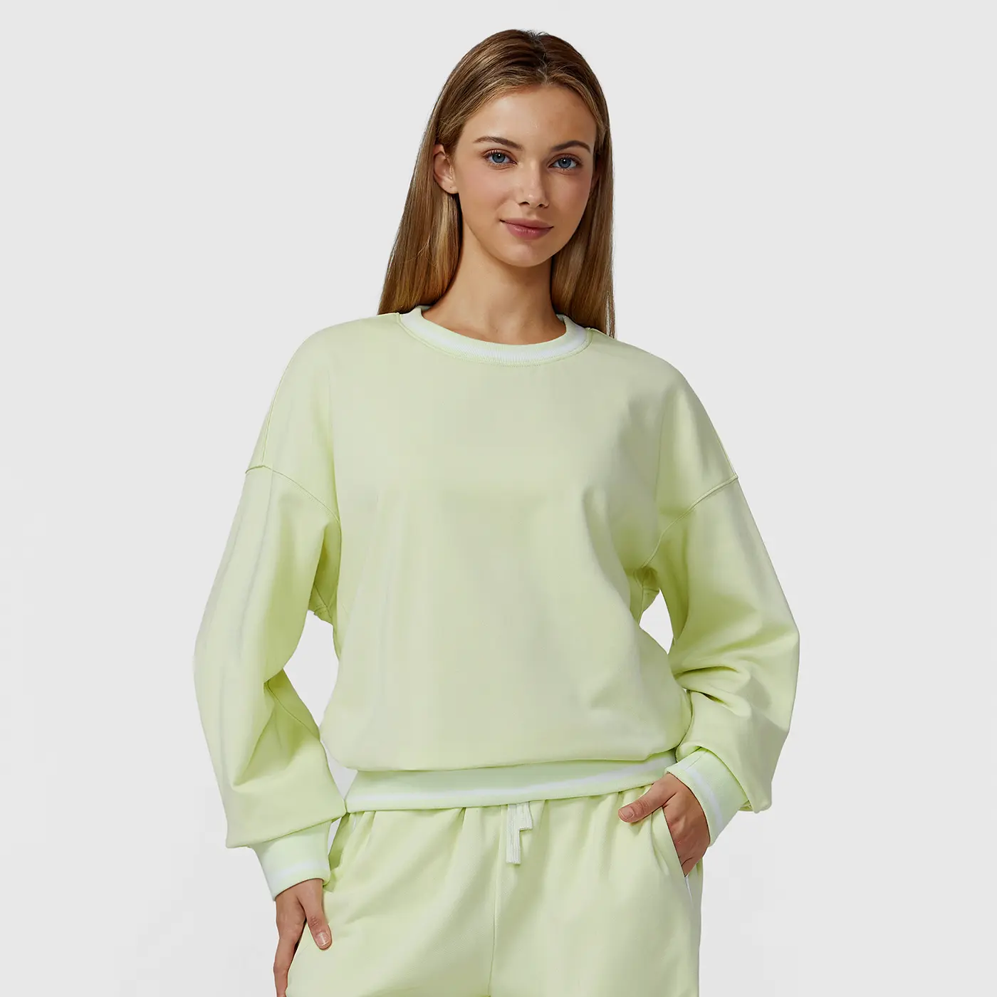 Series Sweater (Lemon Green)