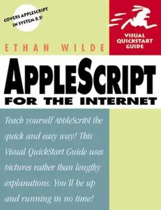 USED-Applescript for the Internet (Visual QuickStart Guide) by Ethan Wilde (Paperback)
