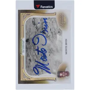 Monte Irvin New York Giants Autographed 2023 Topps Dynasty Cut Signature #CS-MI #1/1 Card - Fanatics Authentic Certified