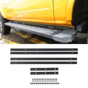 For 2021+ Ford Bronco Exterior Door Side Skirt Rocker Panels Guard Pinch Weld Cover tiktokshopspringglowup Car
