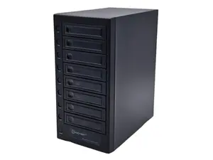 USB 4.0 (40Gbps) Type-C 8 Bay 2.5 Inch and 3.5 Inch SATA Hard Drive External Hard Drive Enclosure - SY-ENC50129