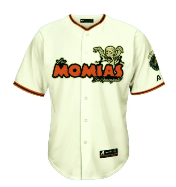 MOMIAS DE GUANAJUATO BASEBALL JERSEY