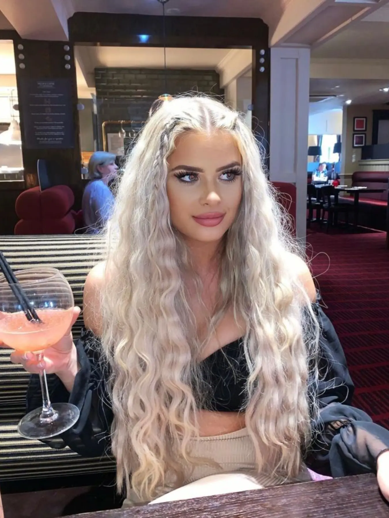 Platinum Ash Loose Curly Lace Front Wig for Women, 13x4 HD Transparent, Pre-Plucked Synthetic, Platinum Blonde, Long Curly Hair, Glueless Curly Wig, Glueless Frontal Wigs, Preplucked Wigs