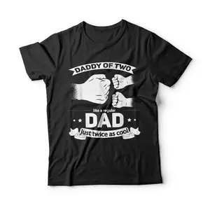 Mens Dad Squared Fathers Day Dad of Two Cool Daddy of 2 T-Shirt Breathable Graphic Tee Peak Design Sweatshirt Hoodie
