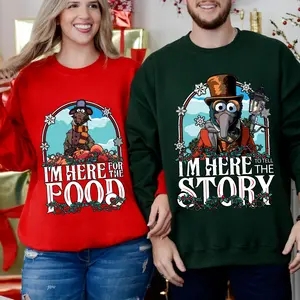 Muppet Christmas Carol Couple Shirt, Rizzo And Gonzo Shirt, Muppet Matching Tee Shirt, Xmas Gift For Lovers, Family