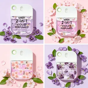 39ml 2-in-1 Fragrance Scented Hand Sanitizer Spray | 4 Fresh Scents | Clean & Nourish | Moisturizing | Quick-Dry Non-Sticky | Press Dispenser | Compact Portable | Multi-Scene | Daily On-the-Go Use