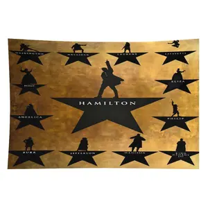 Hamilton Polyester Print Tapestry - Soft Fabric with Creative, Exquisite Patterns, Ideal for Sofa, Wall Decoration, Bohemian Home Decor Accessory