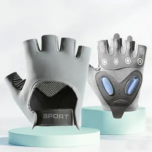 1 Pair Gym Training Gloves, Fitness Sports Weight Lifting Exercise Slip Resistant Gloves, Yoga Gloves for Women and Men