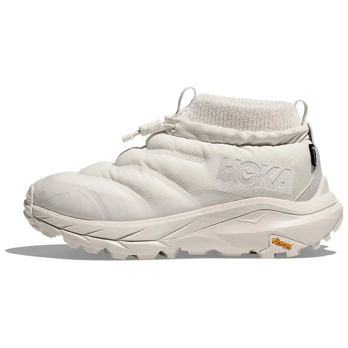 HOKA Wmns Kaha 2 Frost Moc GORE-TEX 'Oat Milk Sesame', Hiking Sneakers, Outdoor Trekking Footwear, Trail Shoes, Waterproof, Female, Stylish, Moc Toe, Half Sizes, Cushioning