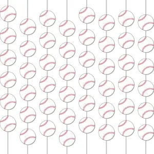 8 Packs Baseball Party Banners Baseball Garland Kit Baseball  Swirl Baseball Party Supplies Decorations Baseball Paper Cutouts for Birthday Party  Classroom Favor Supplies Decor